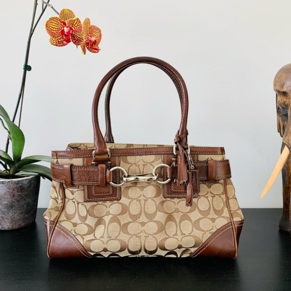 Coach - Handbag with Logo - Picture 2 of 8